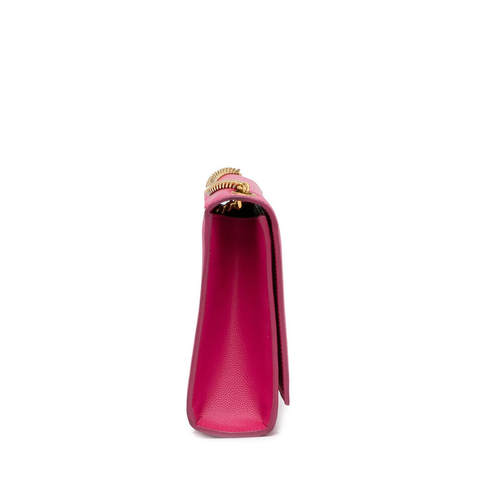 Auth Saint Laurent Small Kate Pink Calf #139165S10B - Picture 3 of 15